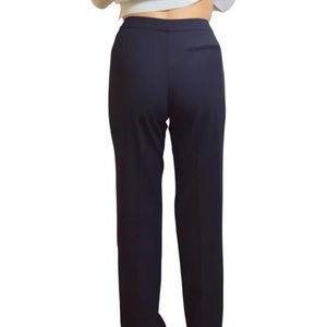 🏷️ NWT Lafayette 148 New York Black wool & spandexl Pants Size 4